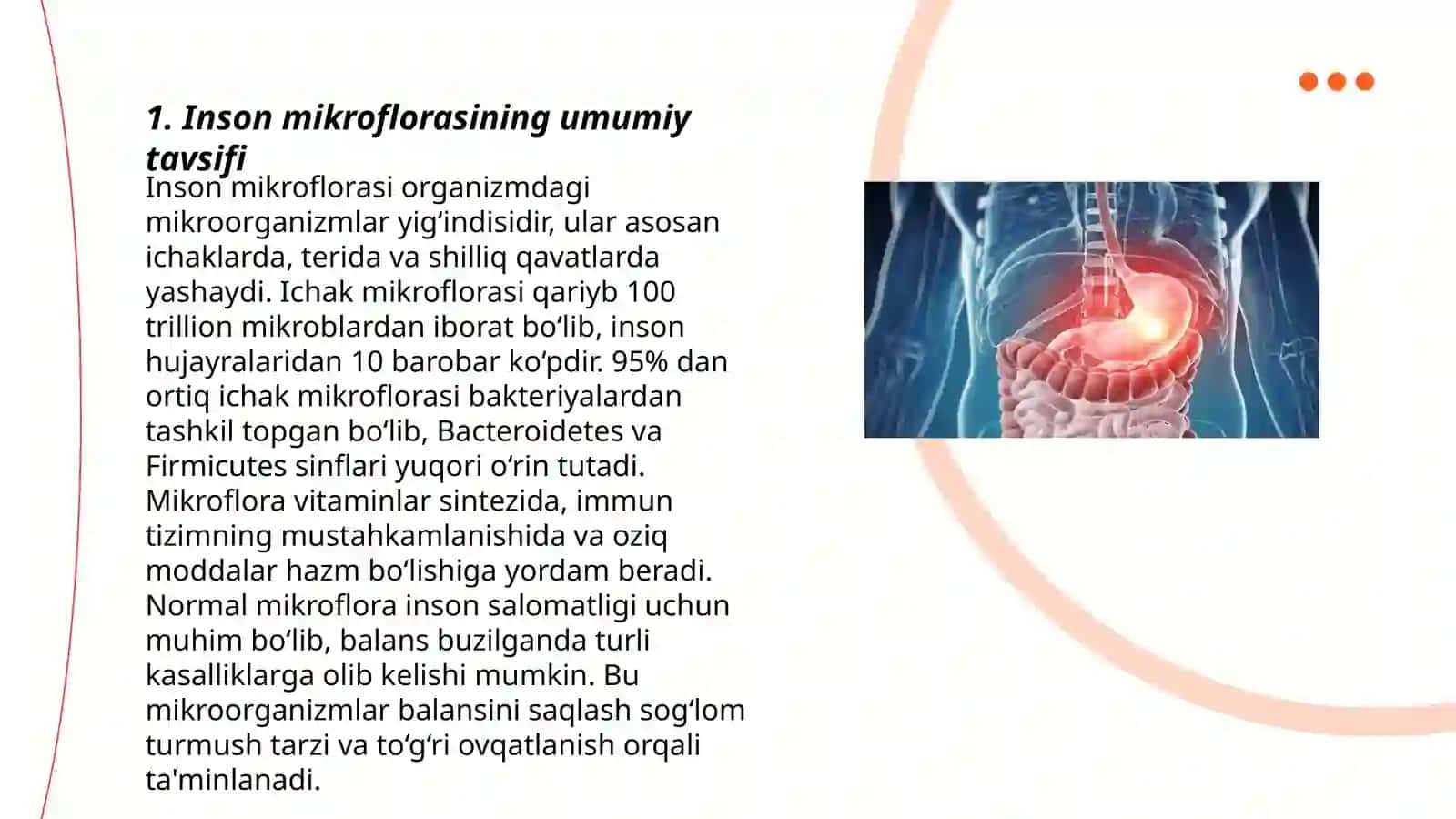 Inson tanasining mikroflorasi va mikroekologiyasi 3