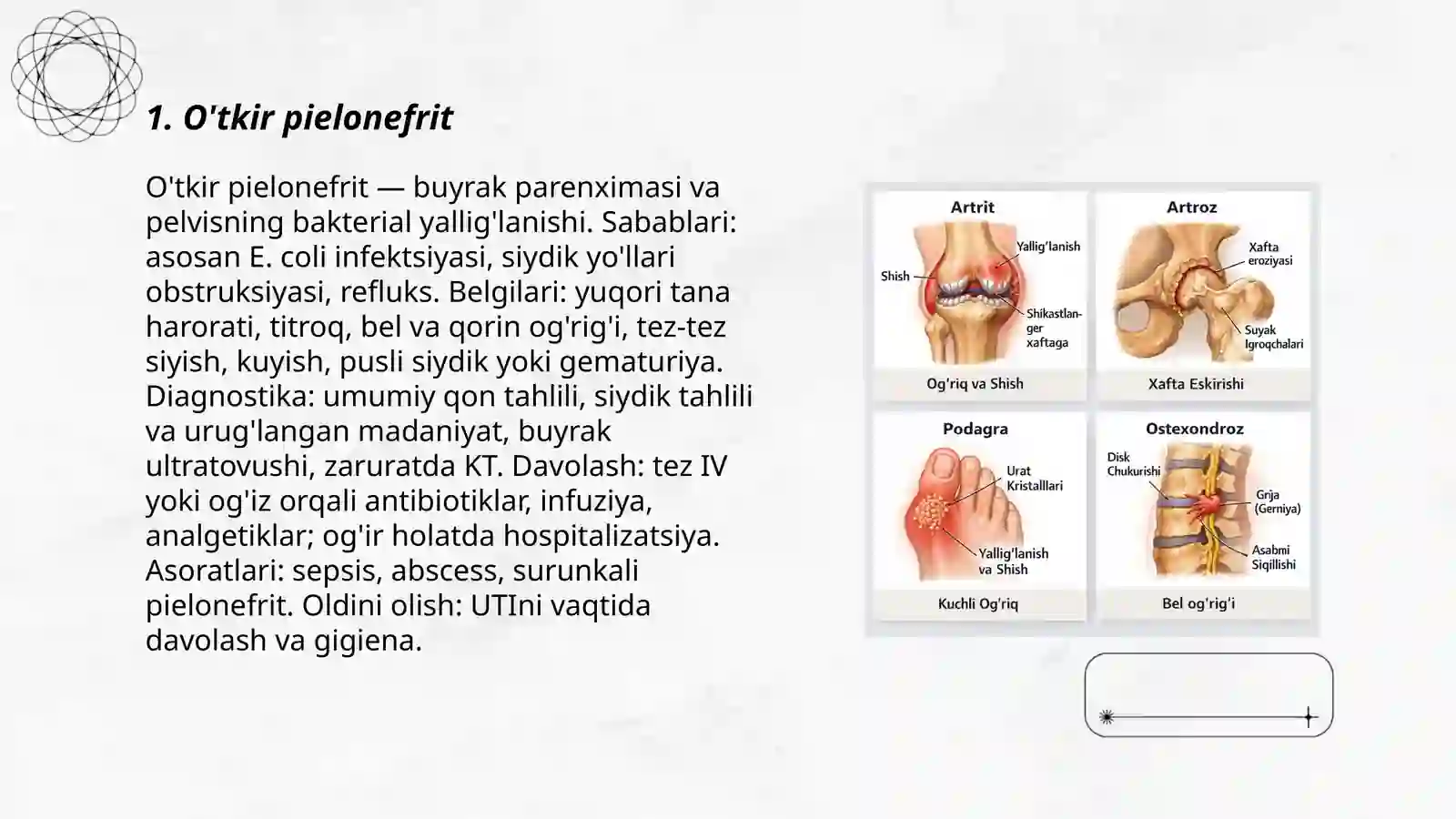 O'tkir pielonefrit 3
