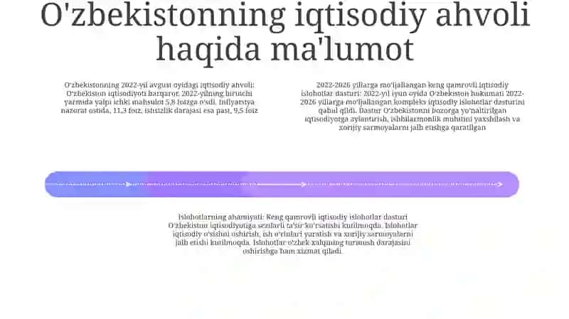 O'Zbekistonda Keng Ko‘Lamli Iqtisodiy Islohotlar Dasturi 3