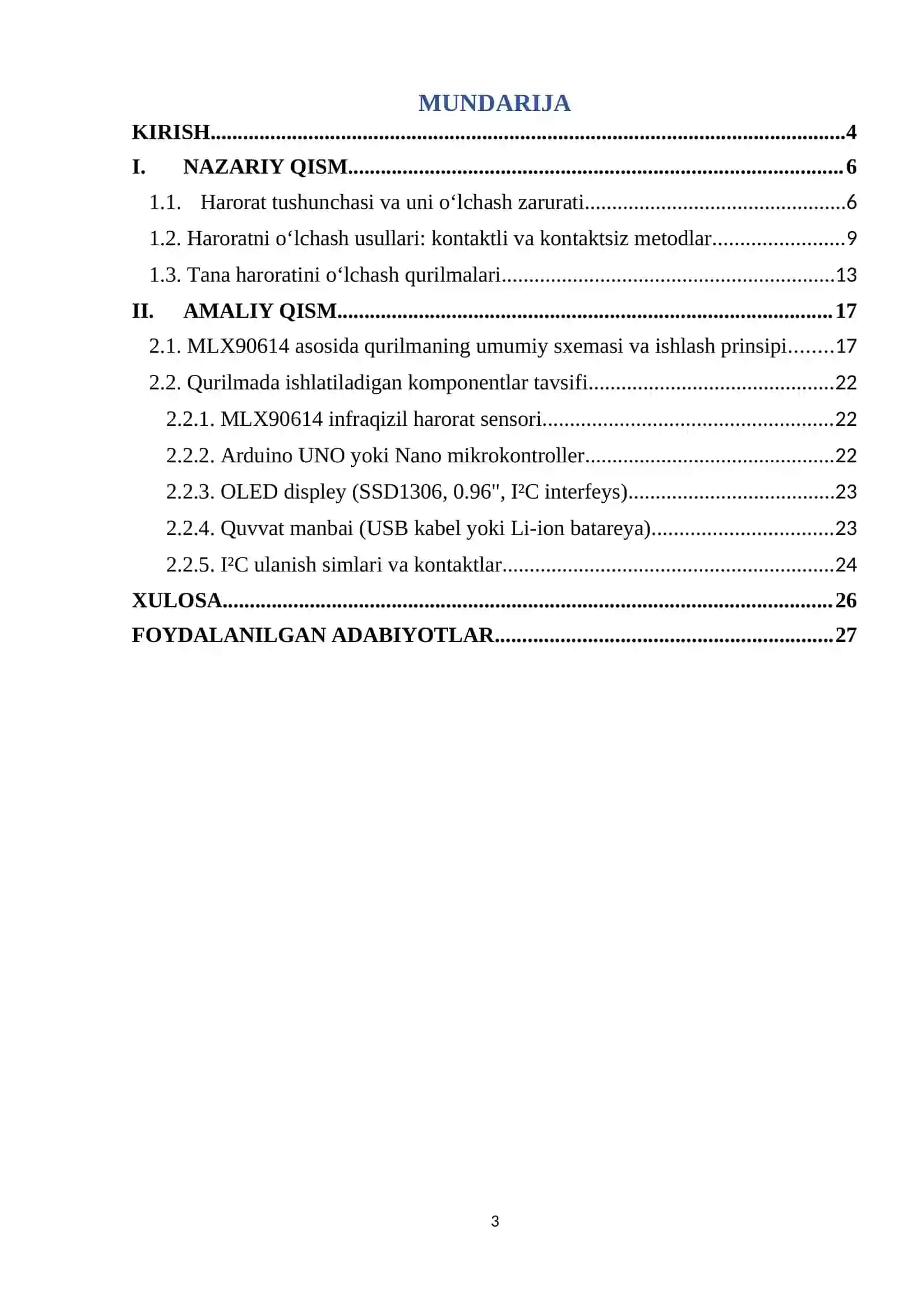 Kontaktsiz tana harorati olchash qurilmasi 3
