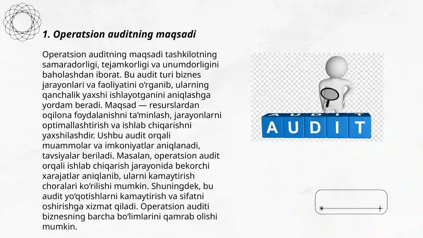 Operatsion audit 3