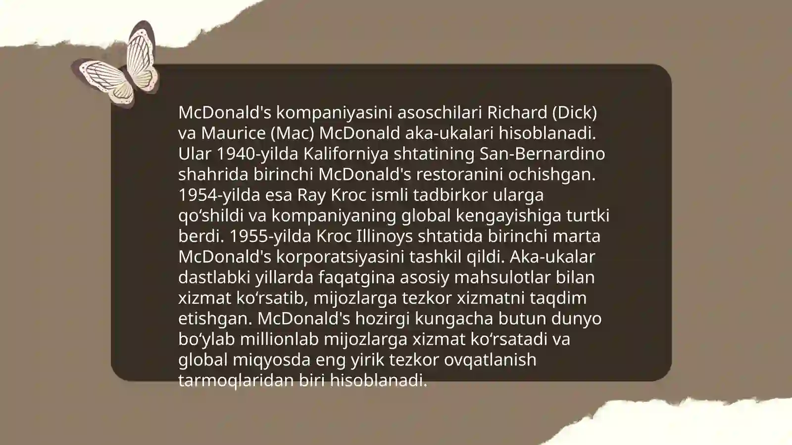 McDonald's 3