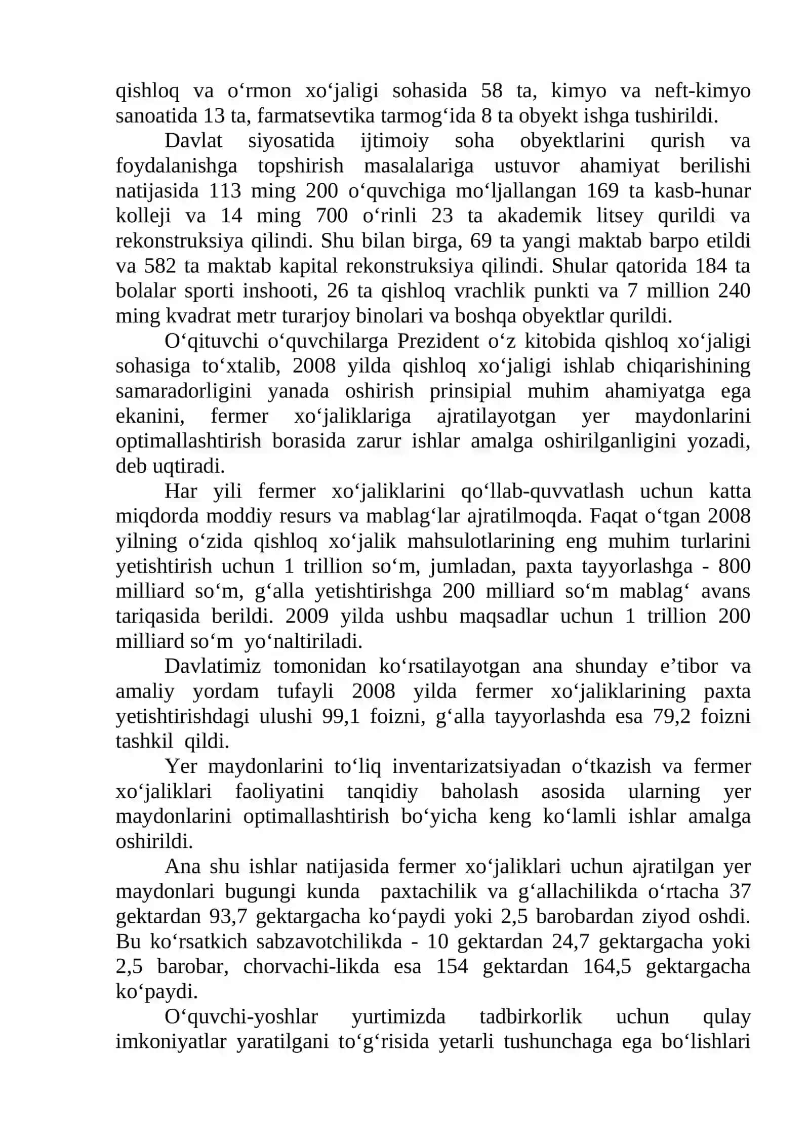 Inqirozga qarshi choralar dasturi 3