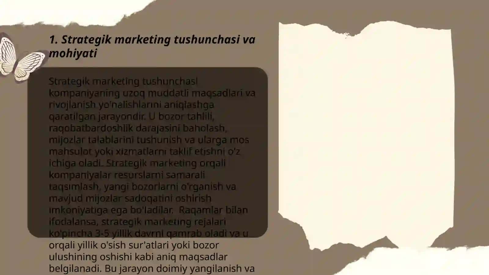 Strategik marketing fanining mohiyati va predmeti 3