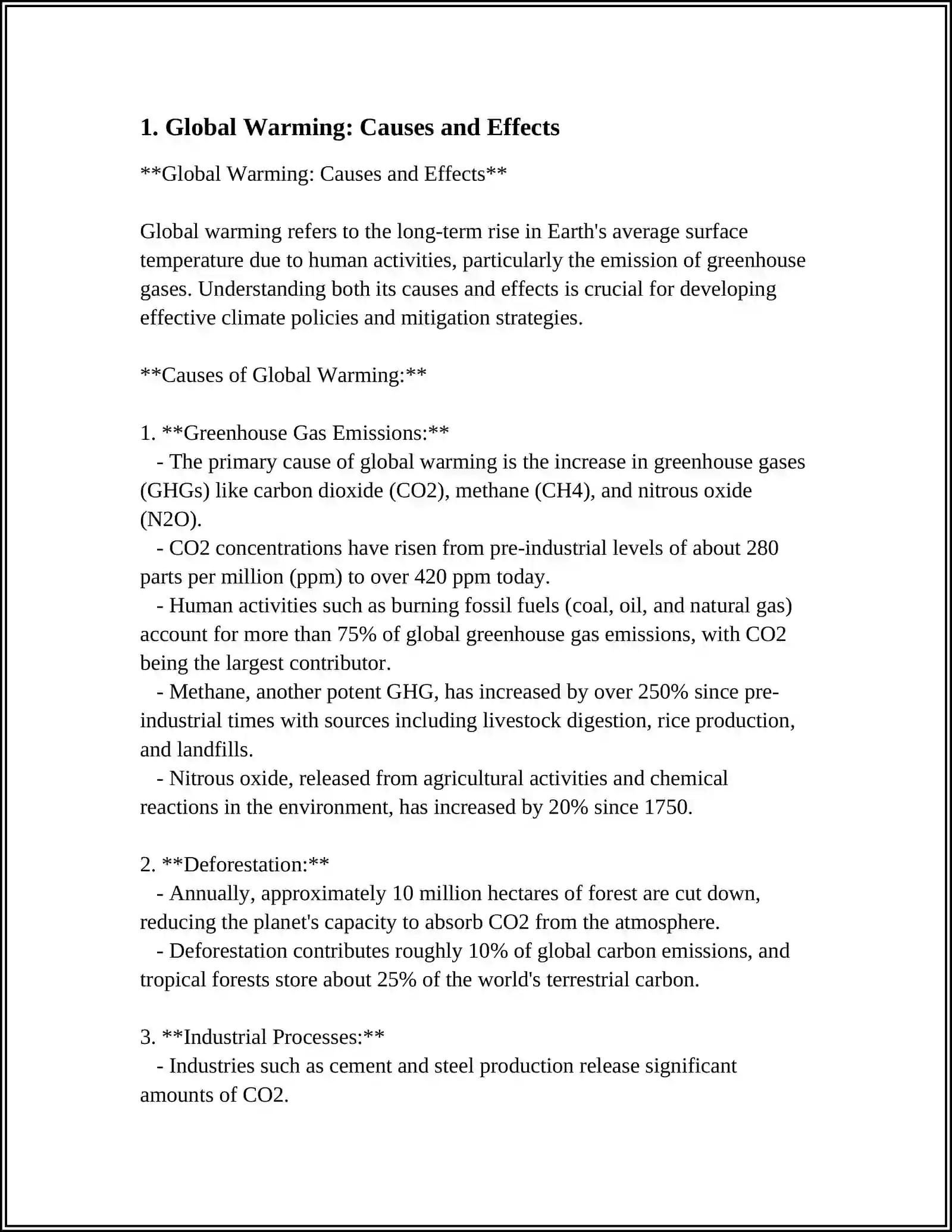 Climate Change and Its Prevention 3
