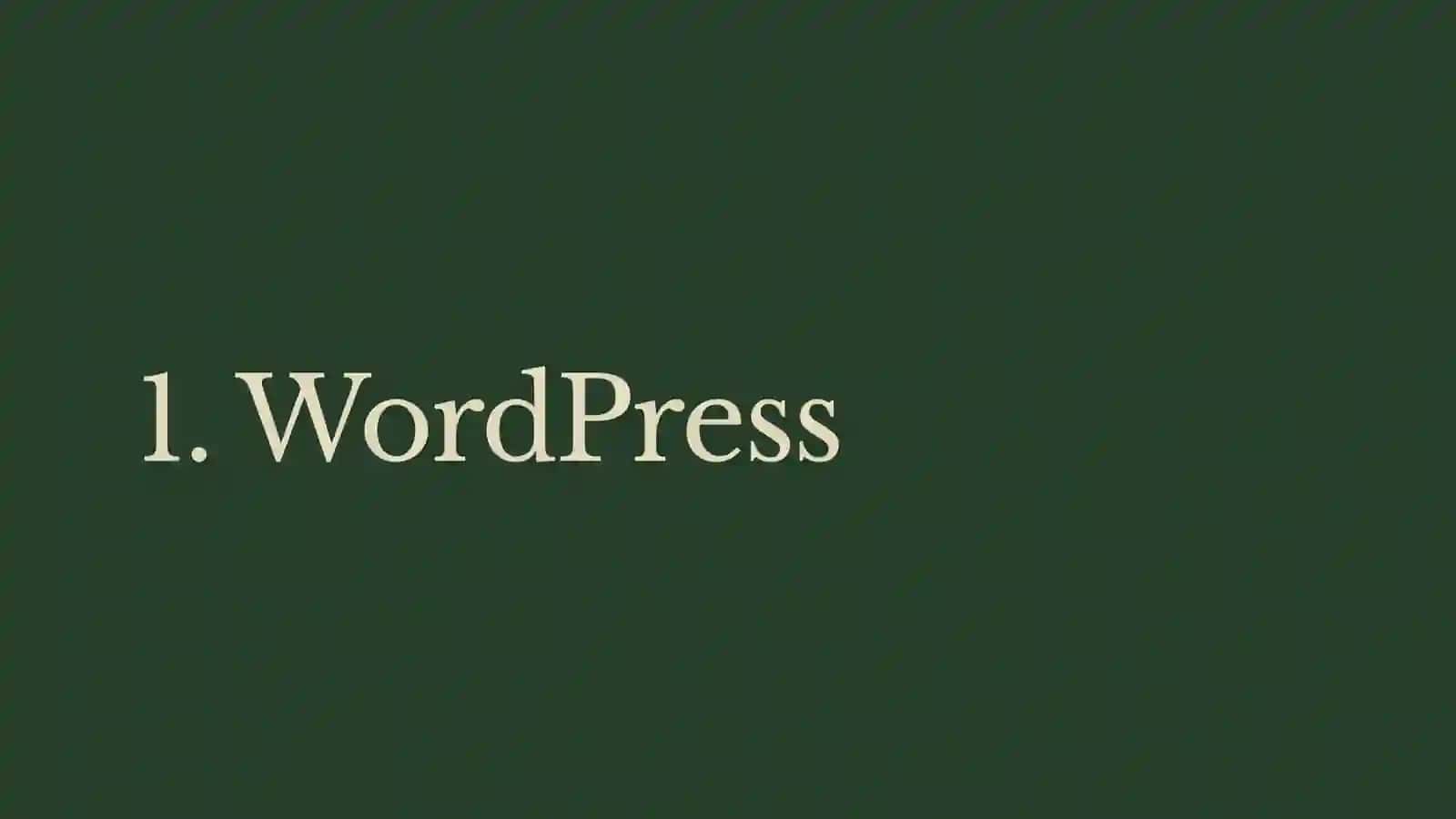 Content Management System (CMS) 3