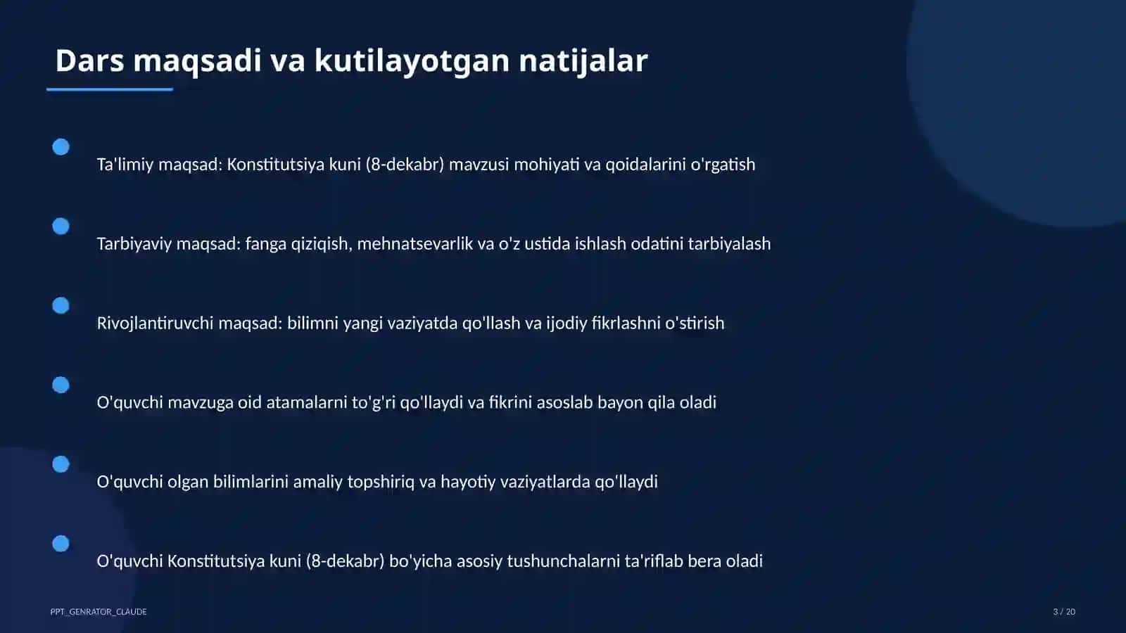 Konstitutsiya kuni (8-dekabr) 3