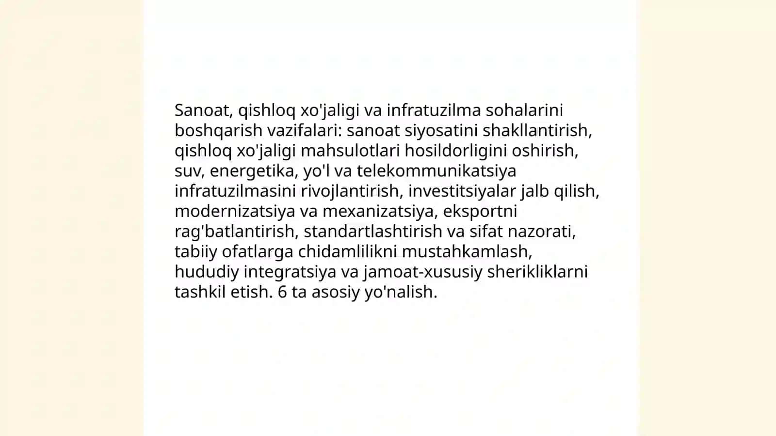 Vazirlar Mahkamasi tarixi va rivojlanishi 3
