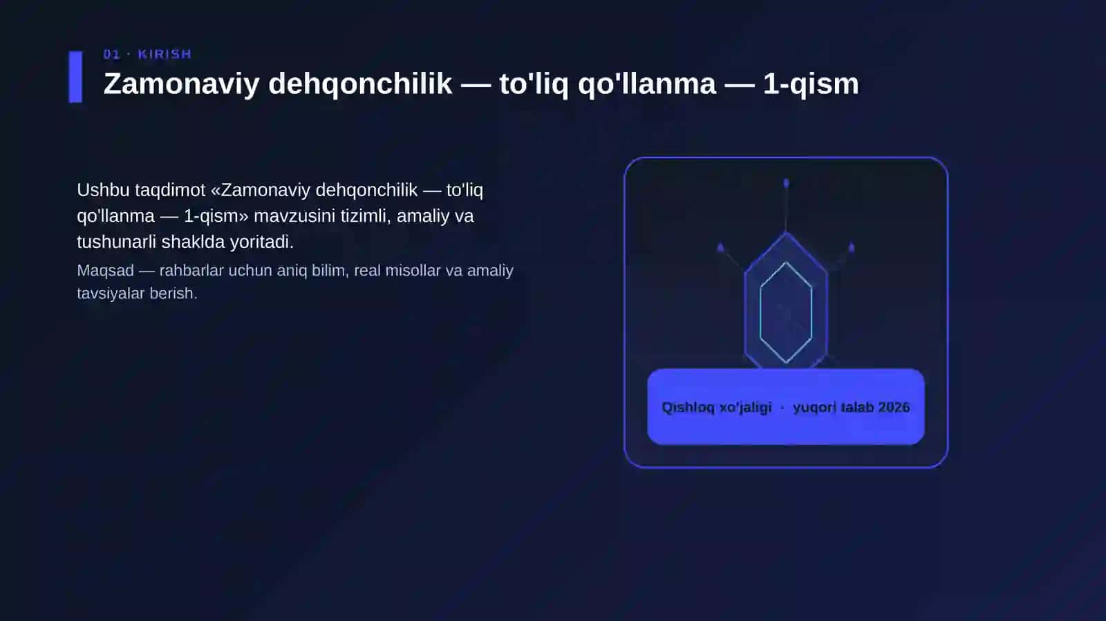 Zamonaviy dehqonchilik — to'liq qo'llanma — 1-qism 3