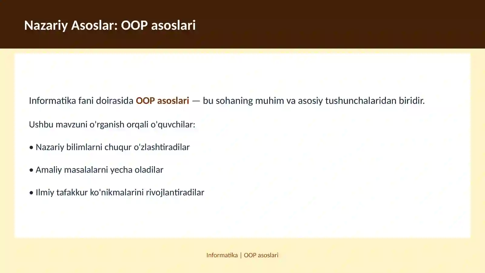 INFORMATIKA 3