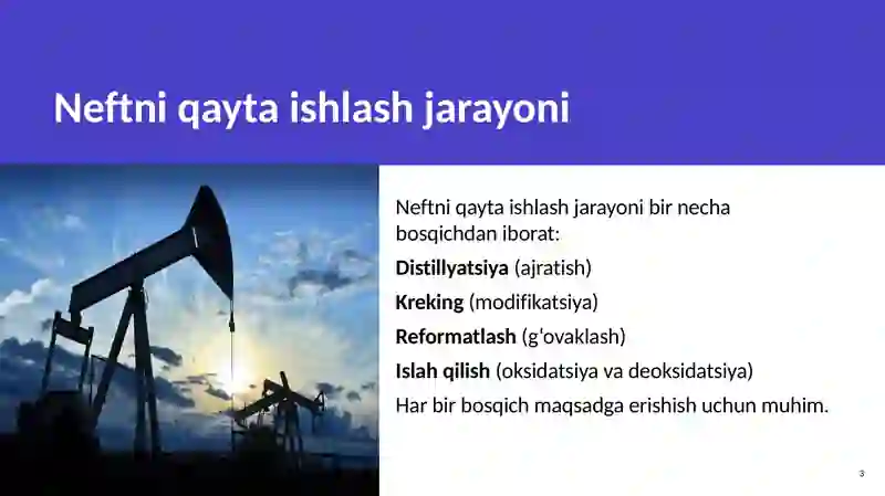 NEFT MAHSULOTLARINI QAYTA ISHLASH 3
