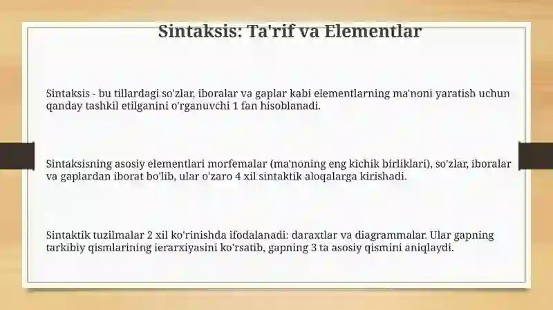 Sintaksis 3
