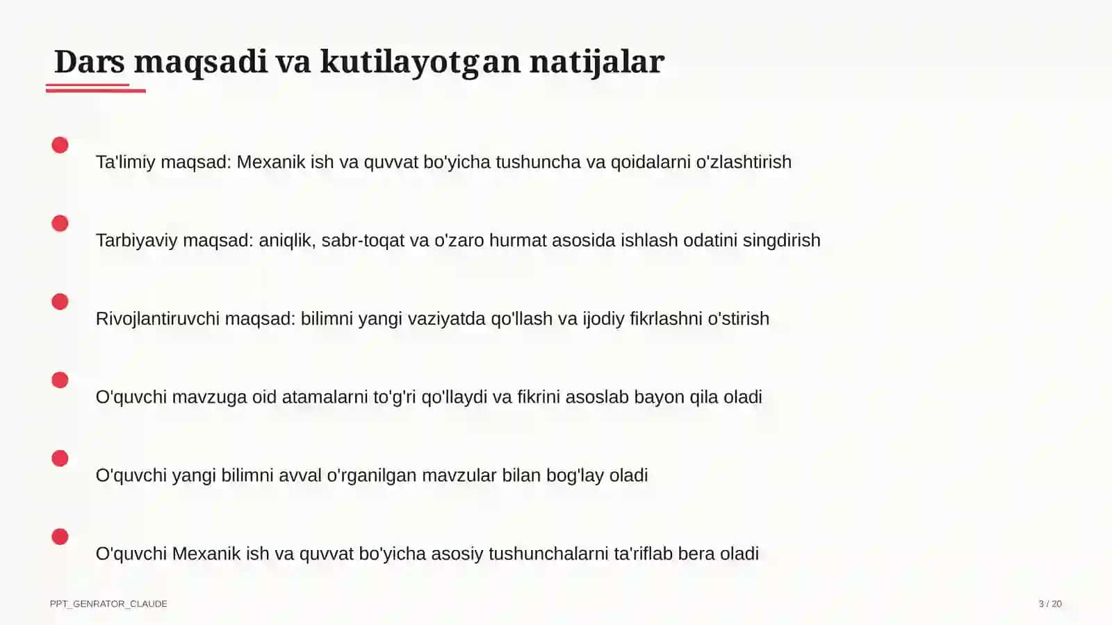 Mexanik ish va quvvat (7-sinf) 3