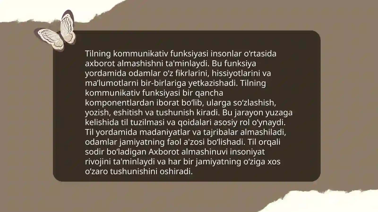 Tilning ijtimoiy vazifalari R.O.Yakobson tomonidan ilgari surilgan til funksiyalari 3
