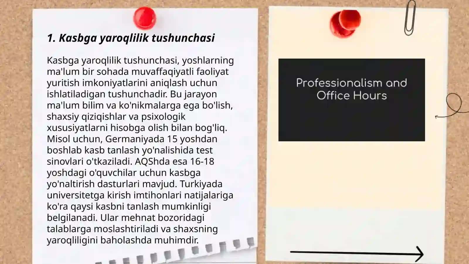Kasbga yaroqlilik 3