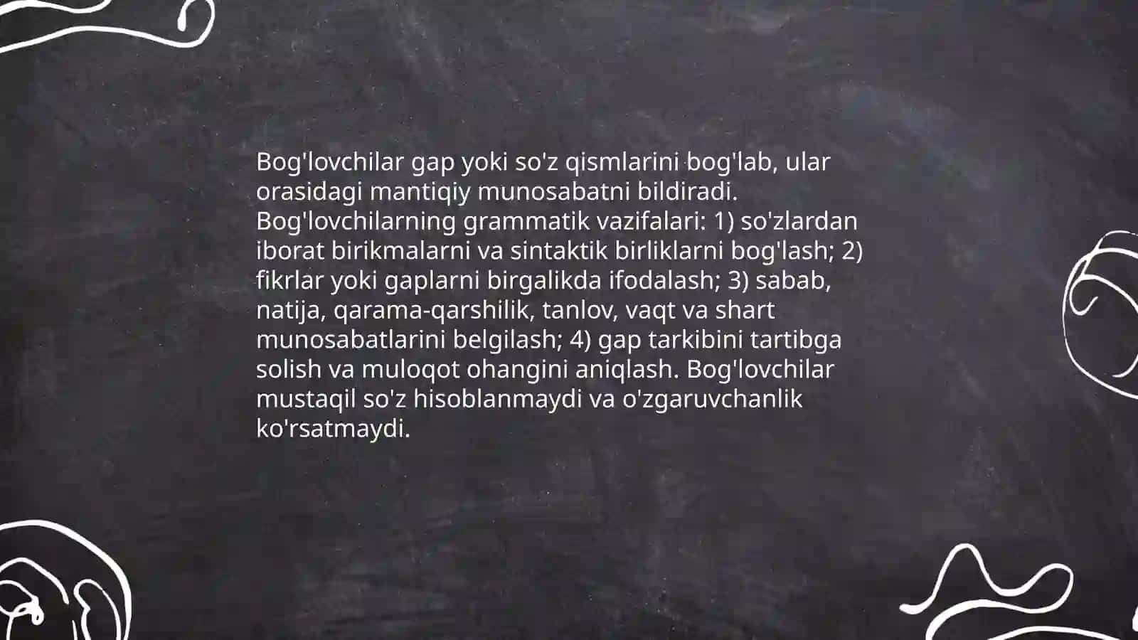 Bog'lovchilar 3