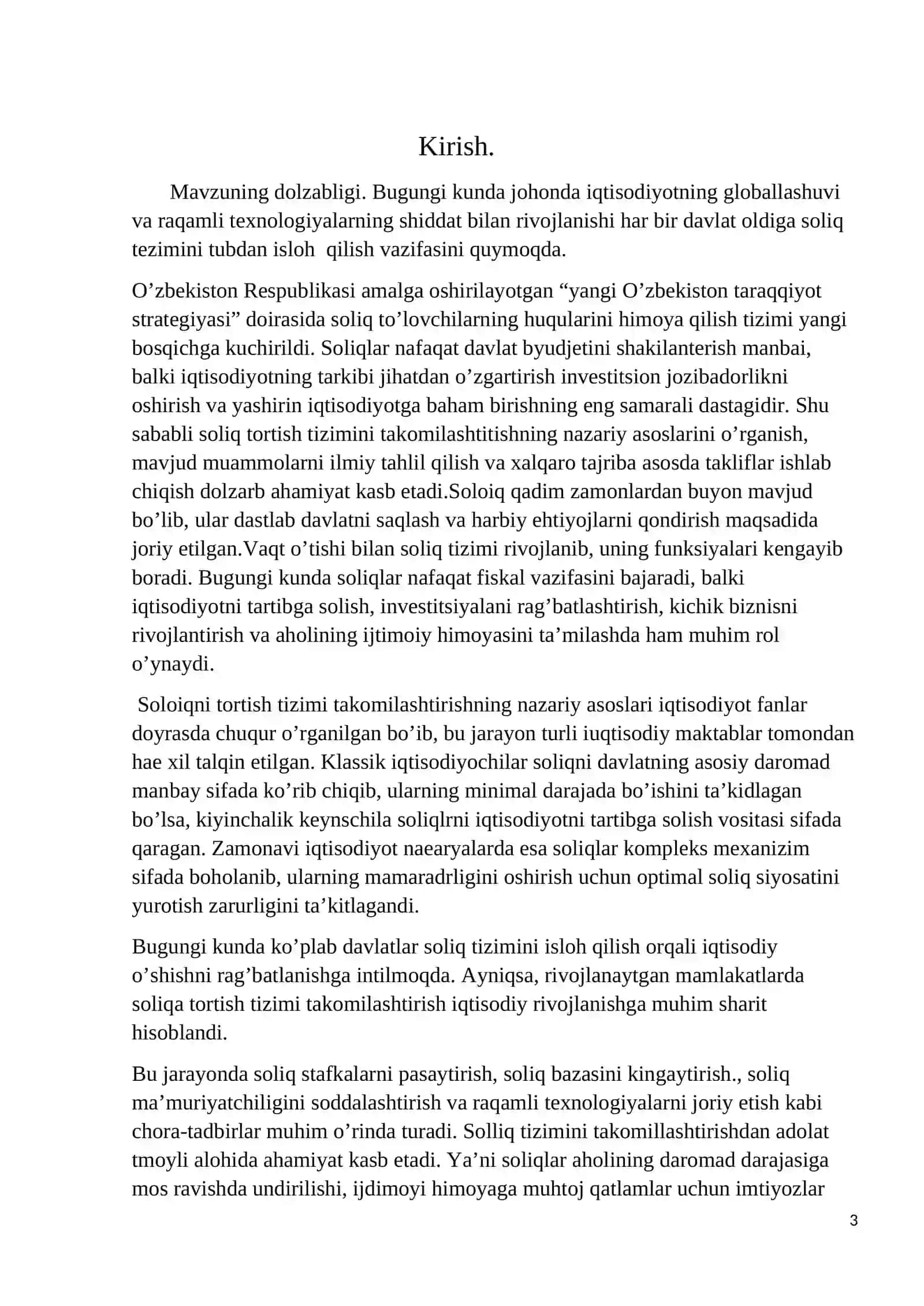 Soliqa tortish tizimini takomilashtirish nazariy asoslari 3
