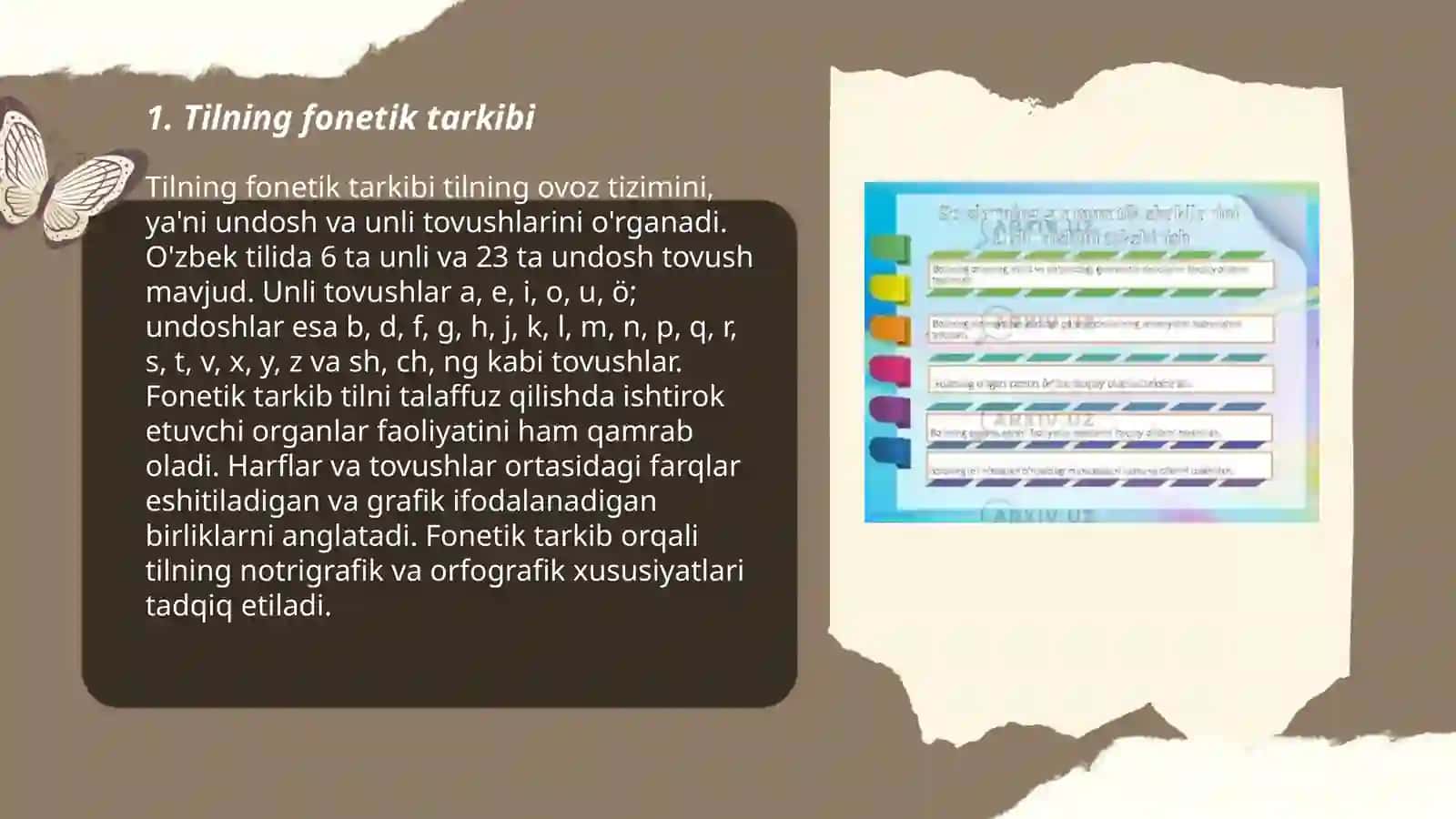 Tilning grammatik tarkibi 3