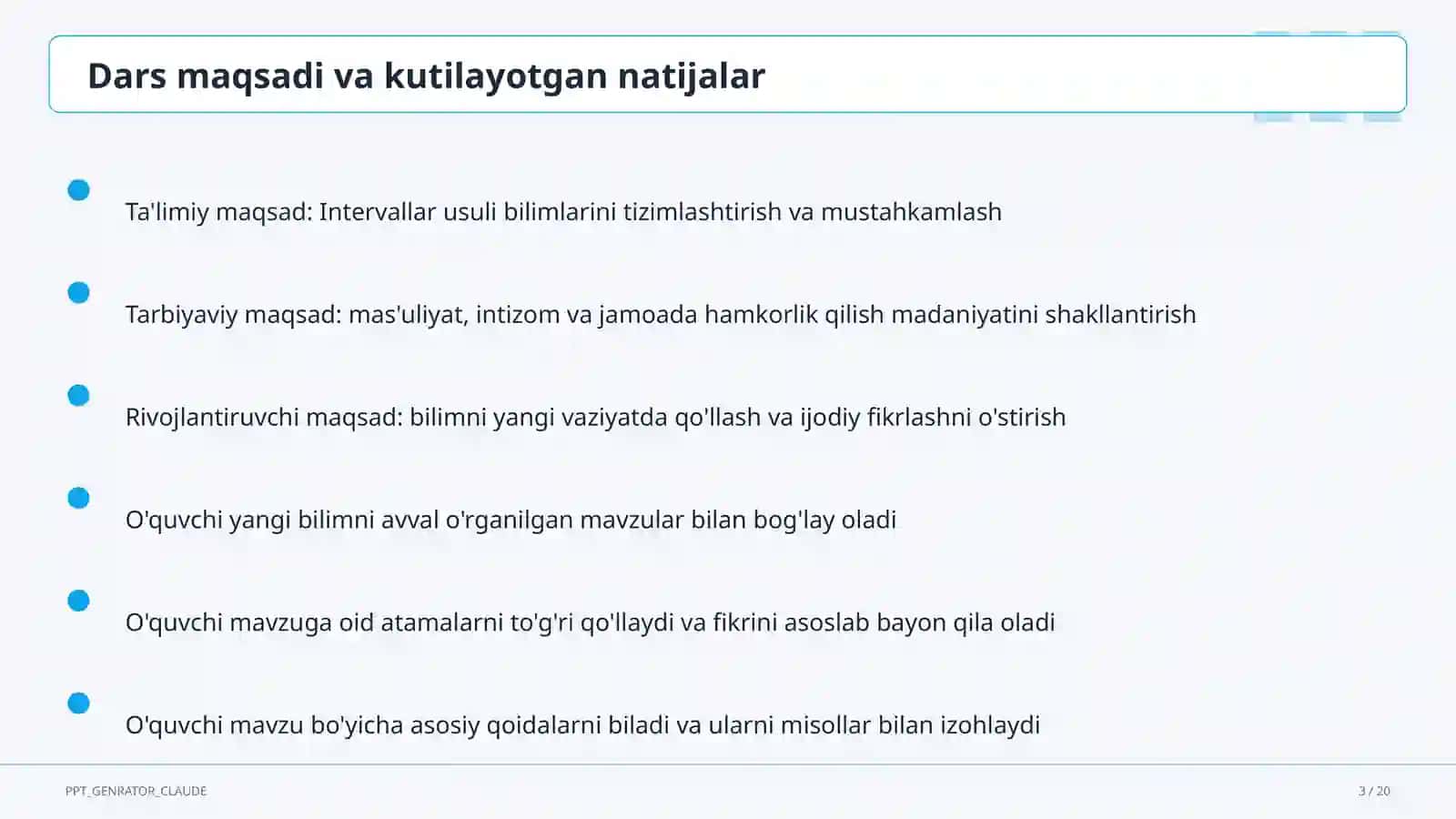Intervallar usuli (9-sinf) 3