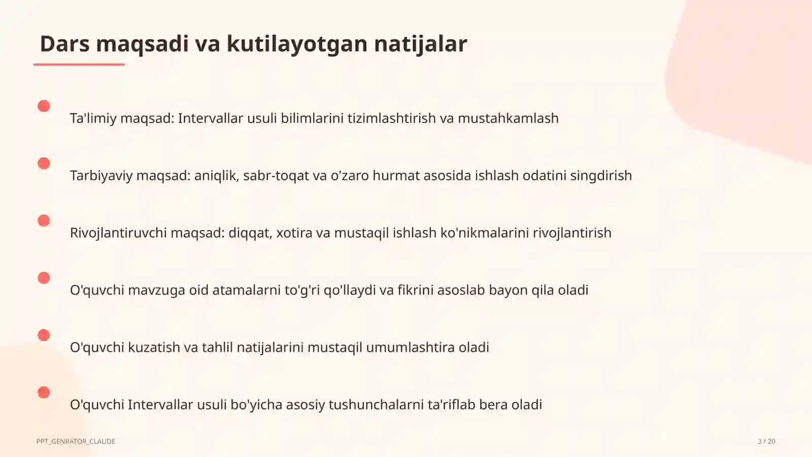 Intervallar usuli (9-sinf) 3