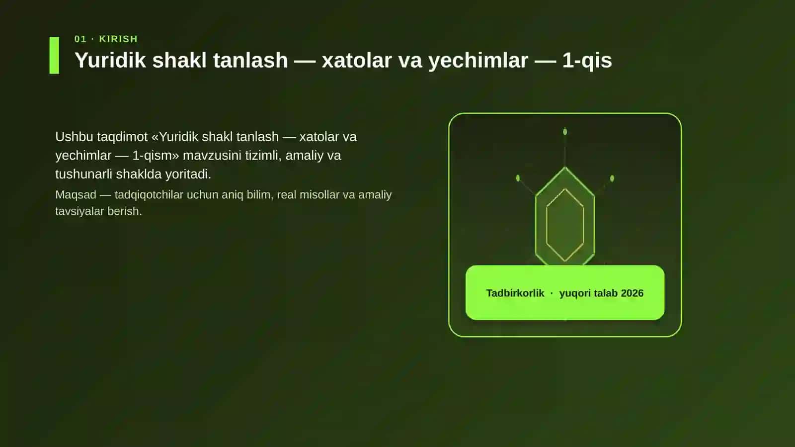 Tadbirkorlik 3