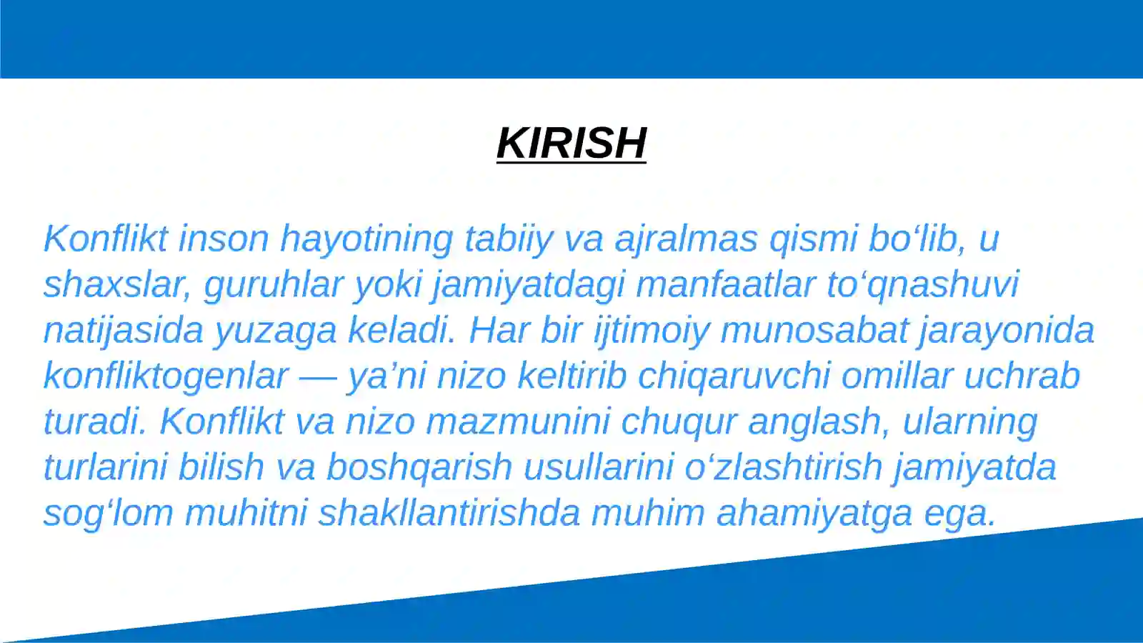 Blue Work Report 3