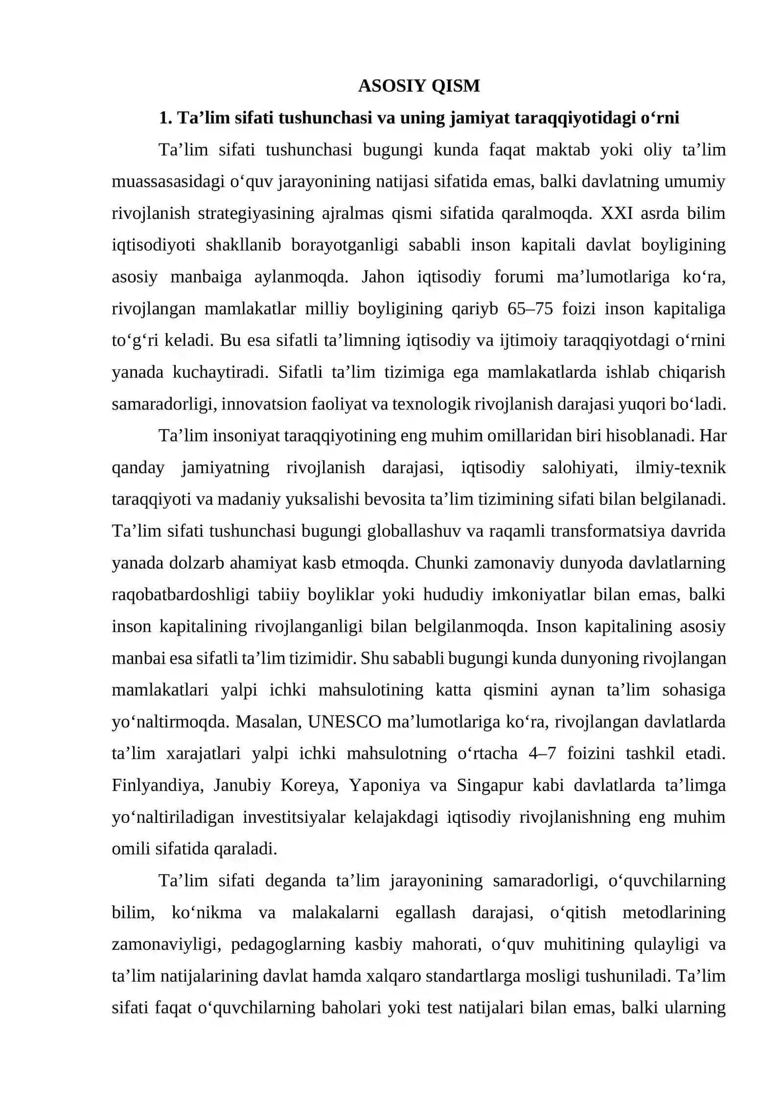 Ta’lim sifatini oshirish omillar 3