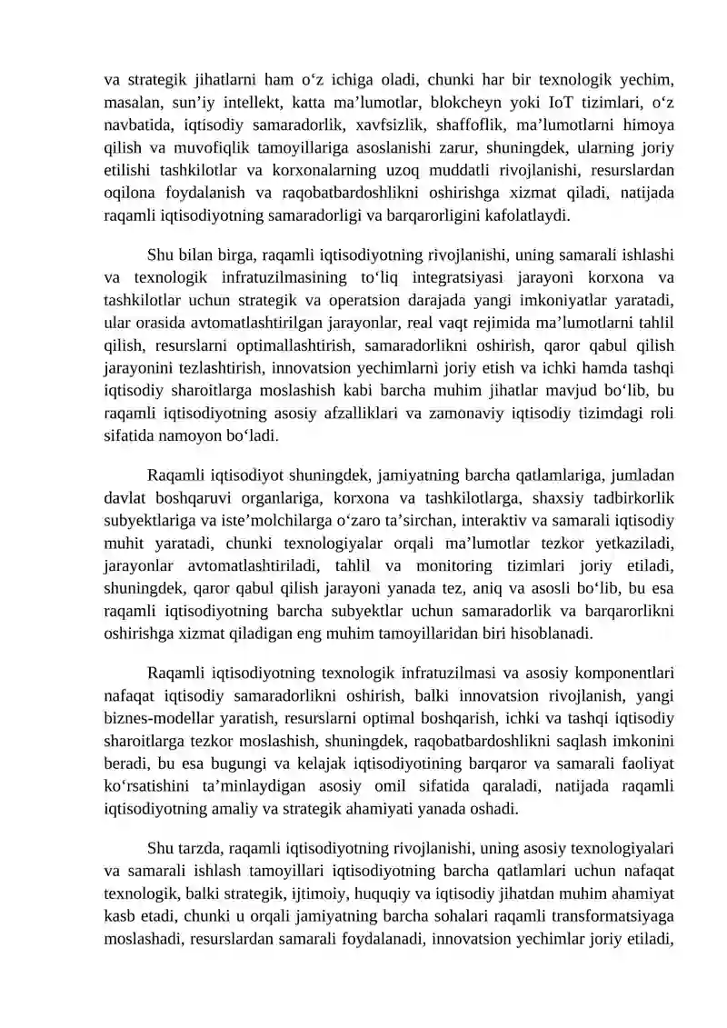 Raqamli iqtisodiyotning asosiy texnologiyalari 3