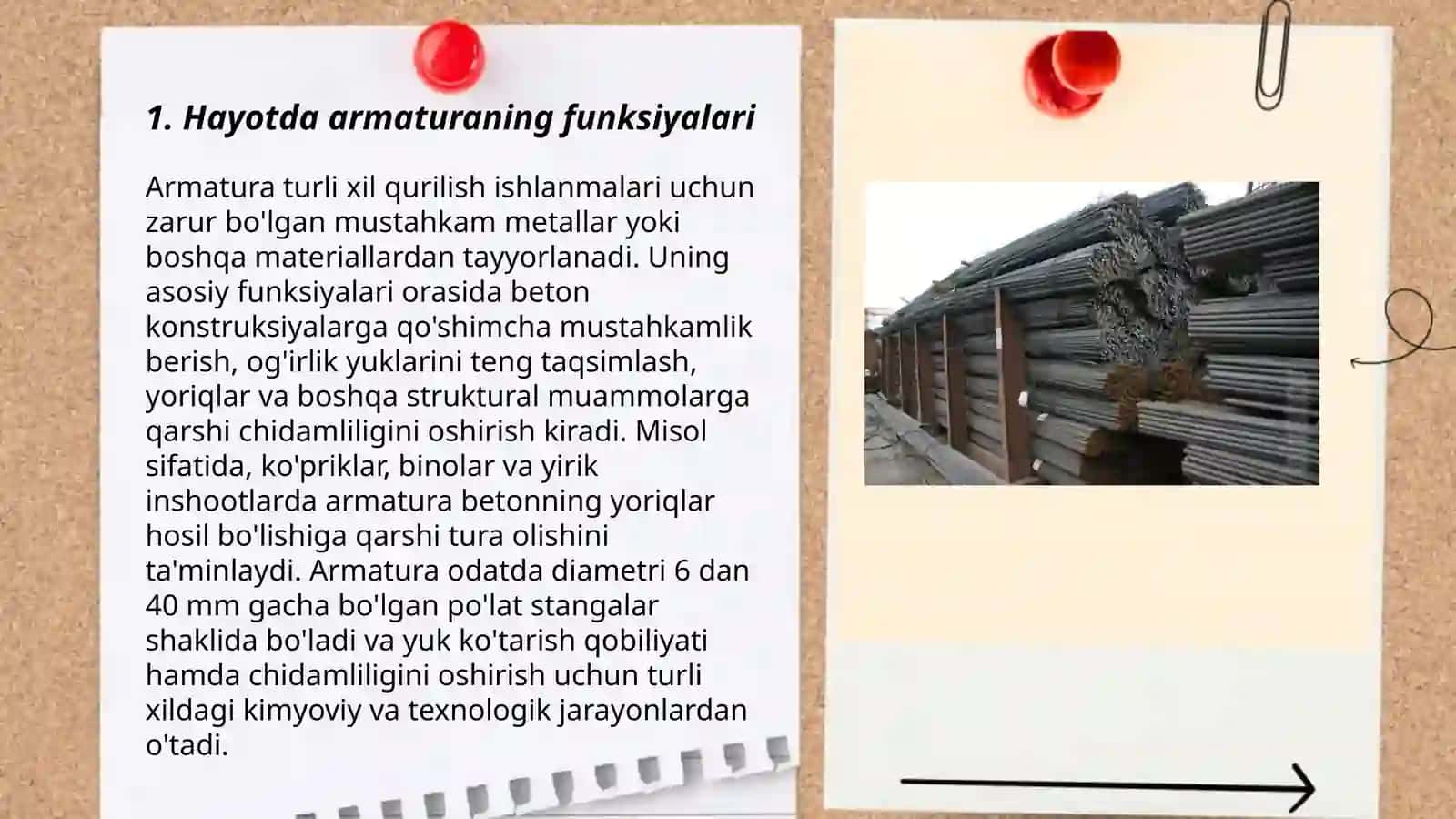 Hayotda armaturali vazifasi 3