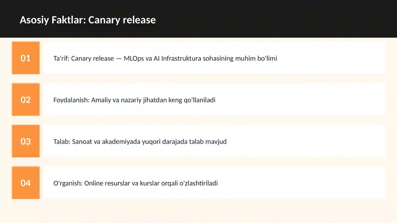 Canary release 3