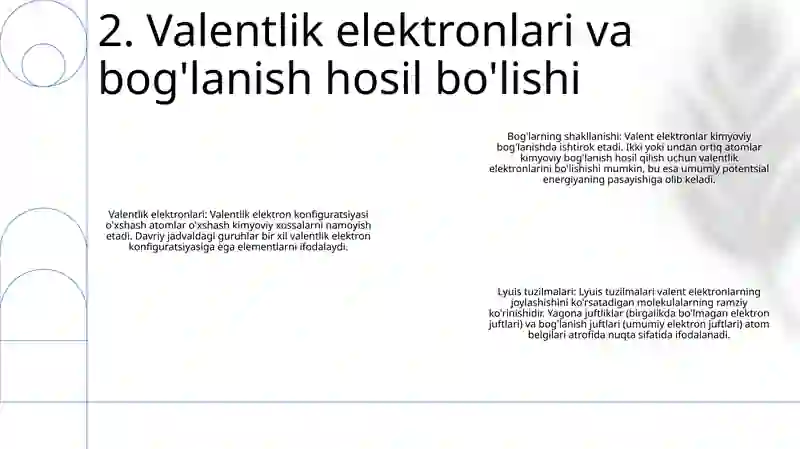 Kimyoviy Bog’Lanis 3