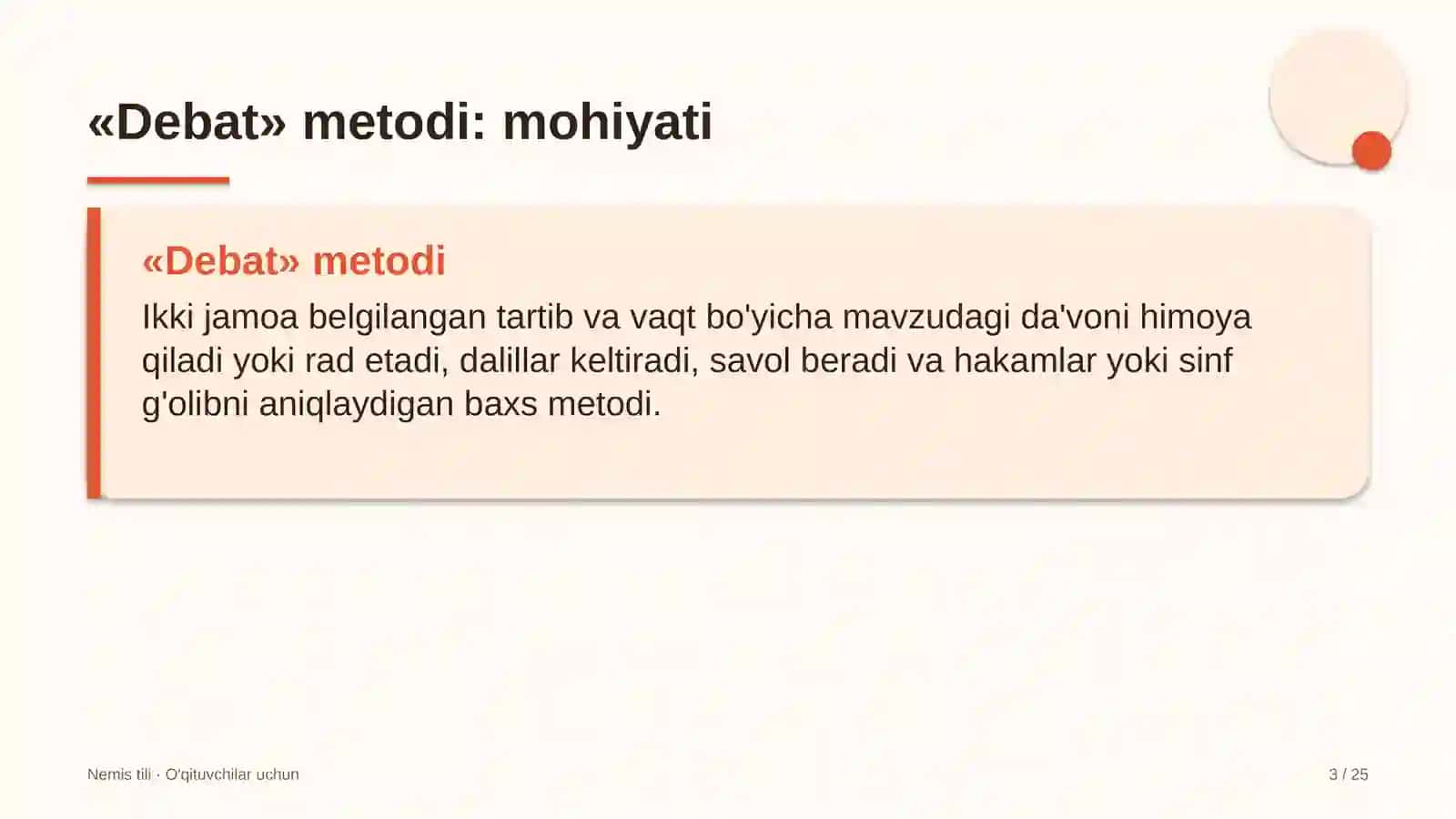nemis tili darslarida debat metodidan foydalanish 4537 3