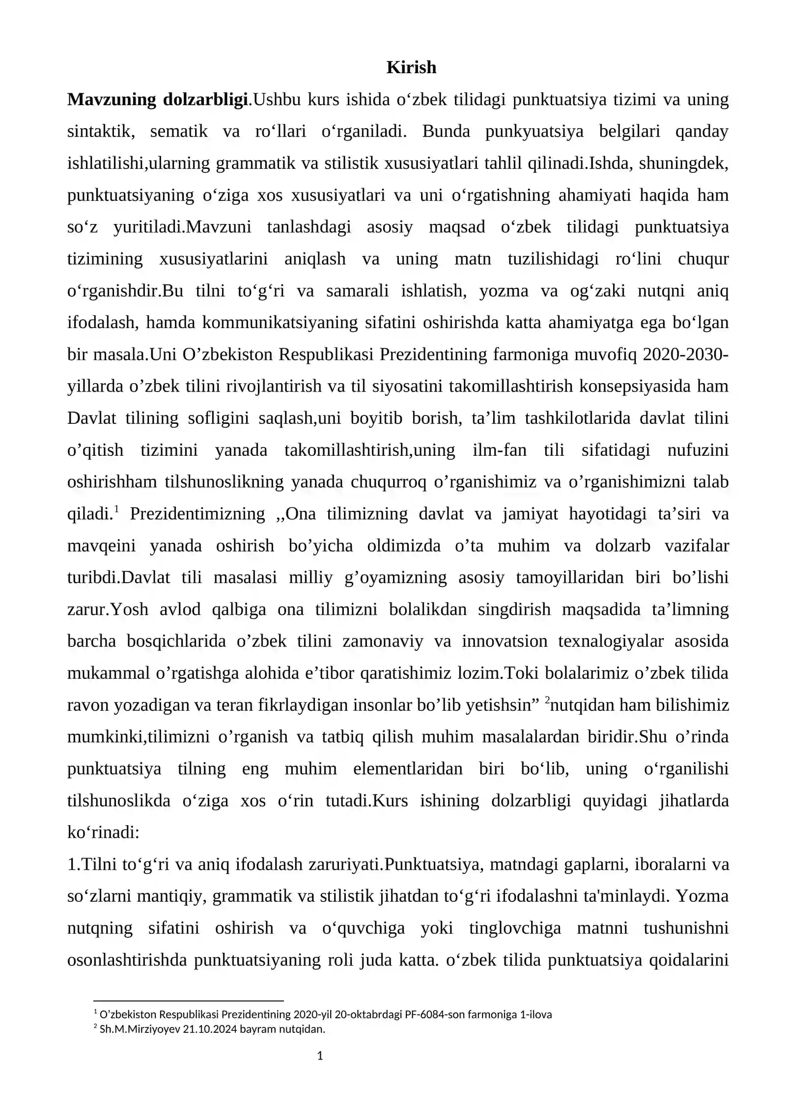 O‘zbek tilshunosligida punktuatsiya 3