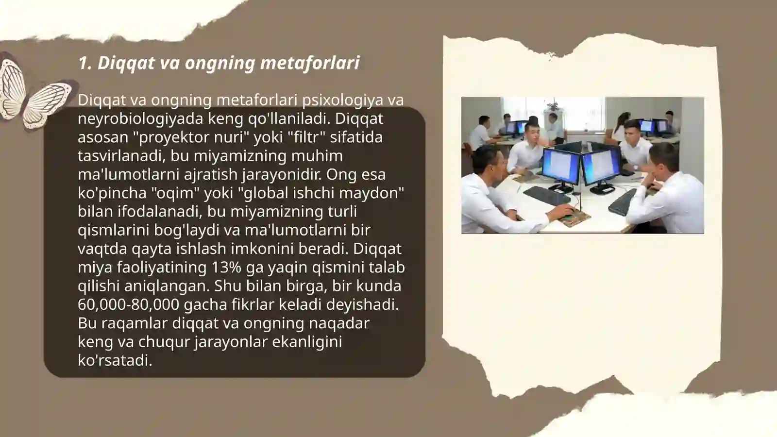 Kognitiv psixoligiyada diqqat tadqiqotlari 3