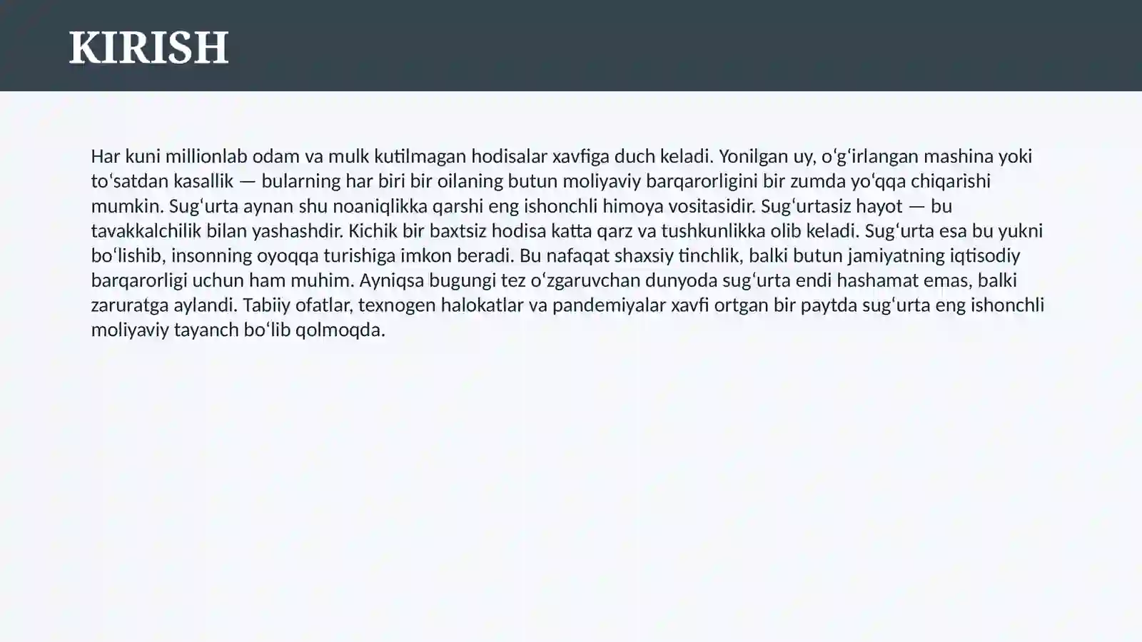SUG'URTA 3