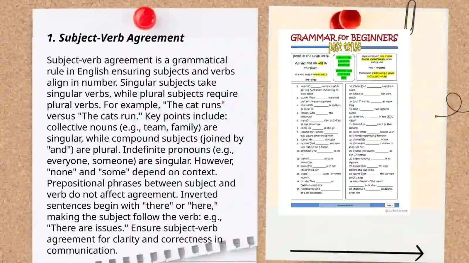 Making grammar tasks 3