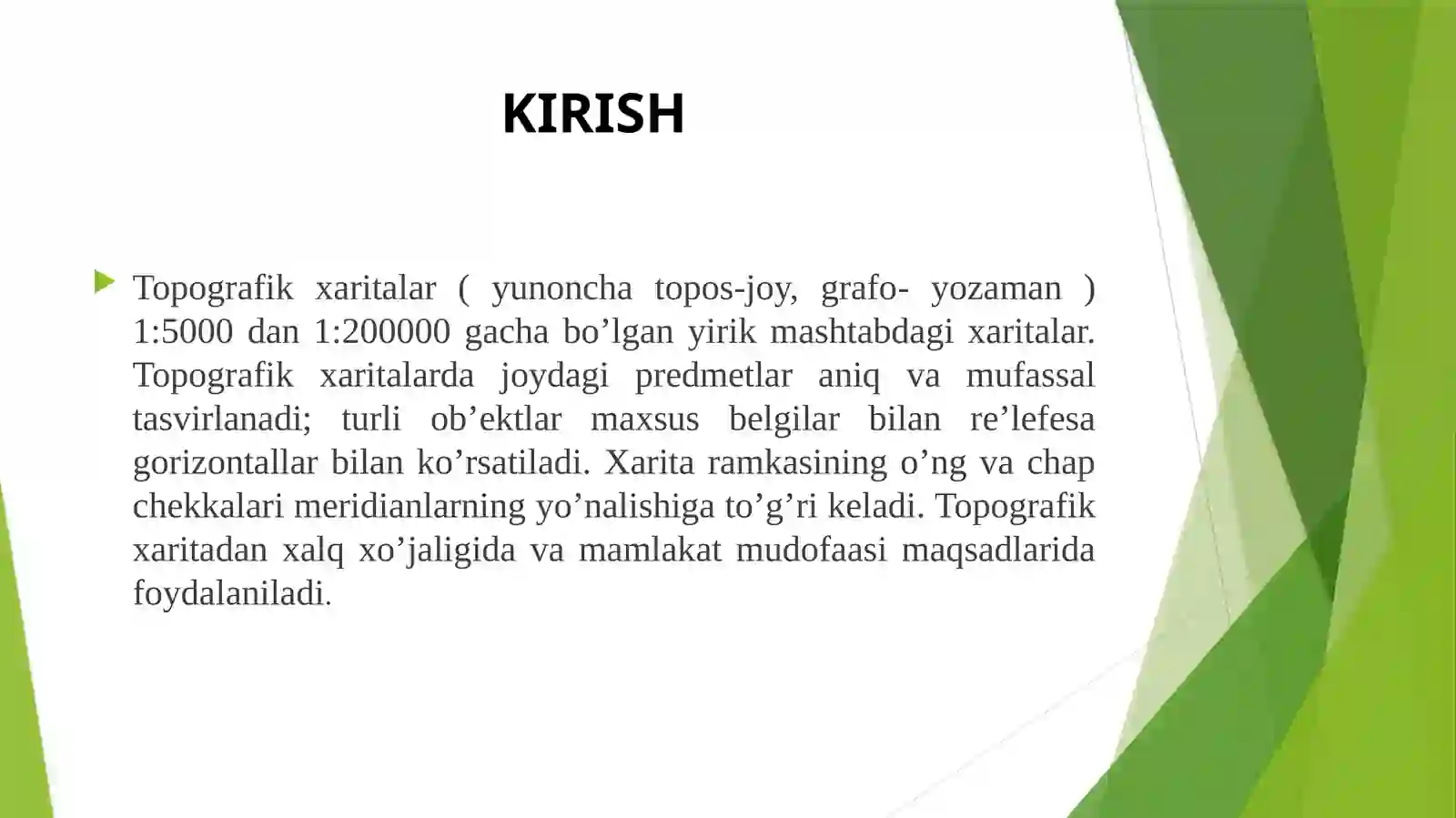 Topografik kartalar 3