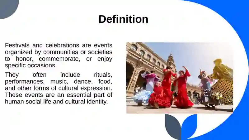 Festivals and celebrations 3