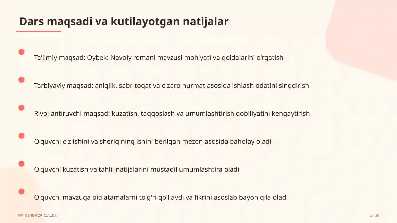 Oybek: Navoiy romani (10-sinf) 3
