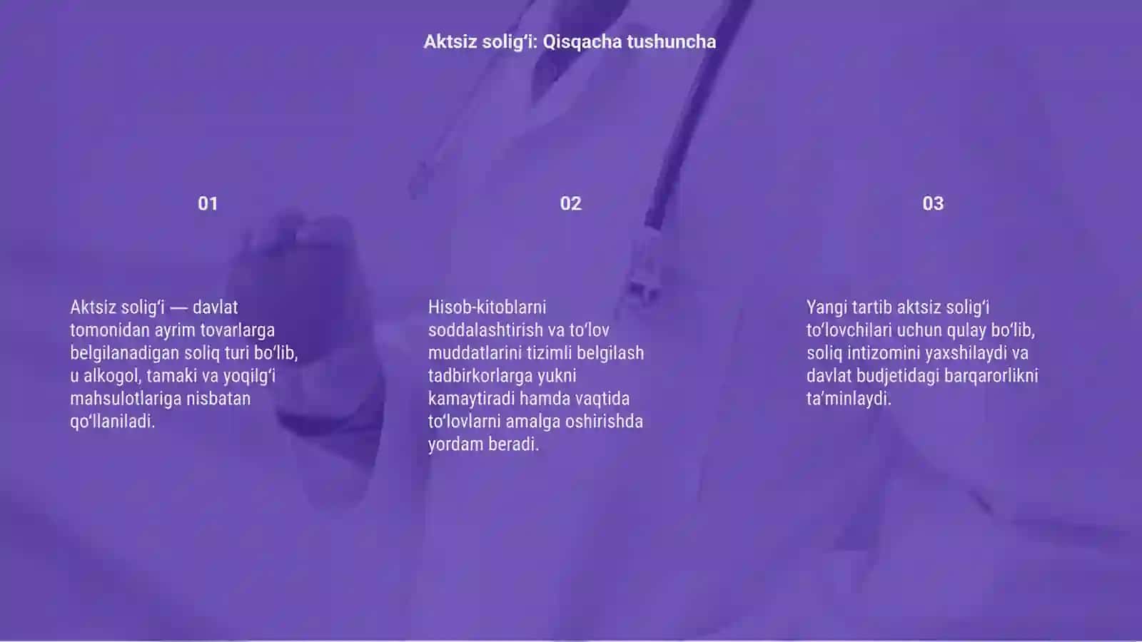 Aktsiz soligʻi boʻyicha hisob kitoblarni taqdim etish va toʻlash muddatlarini maqbullashtirish 3