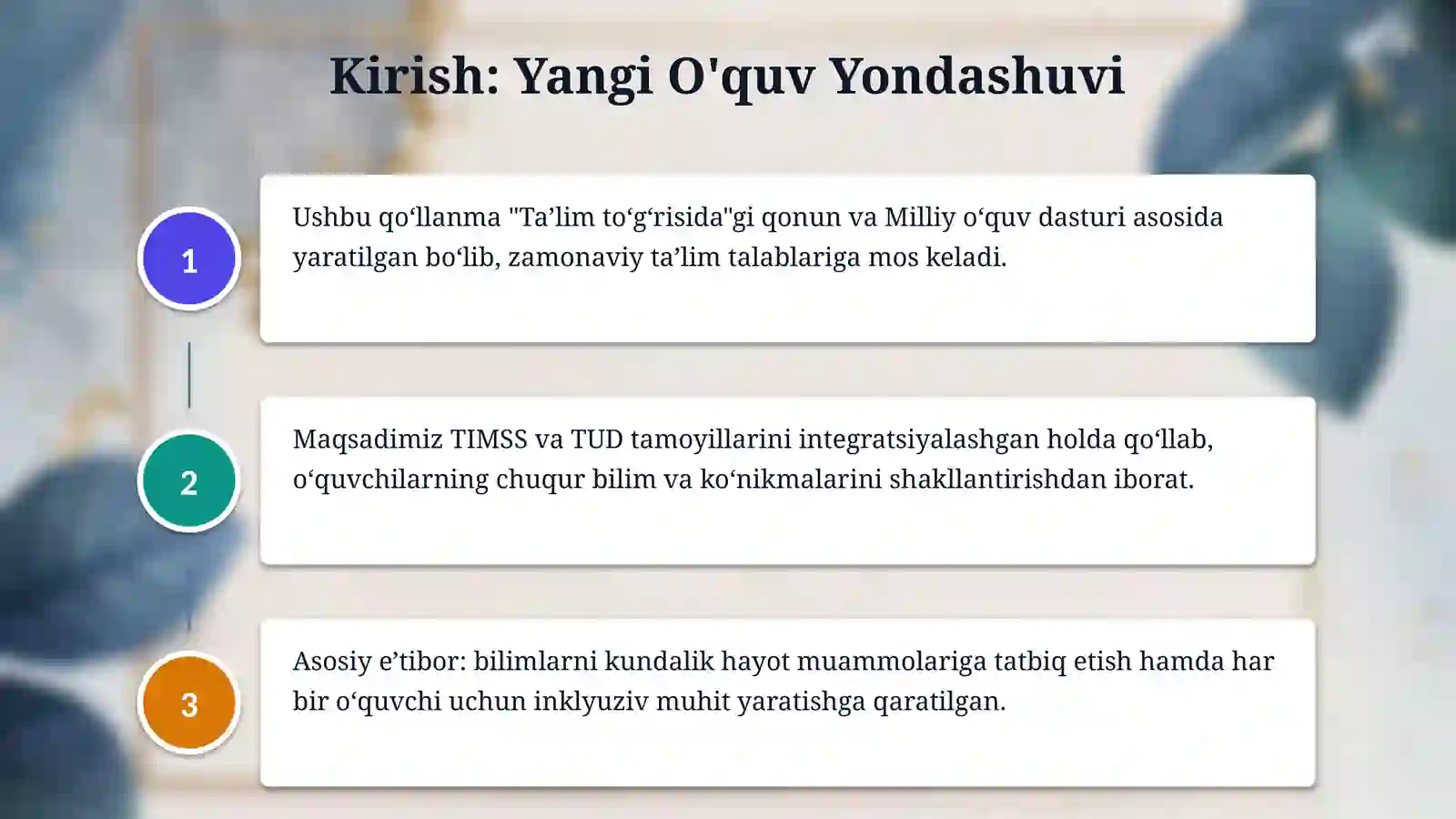 Matematika va tabiiy fandan ( 4-sinf) Integratsialashgan dars 3