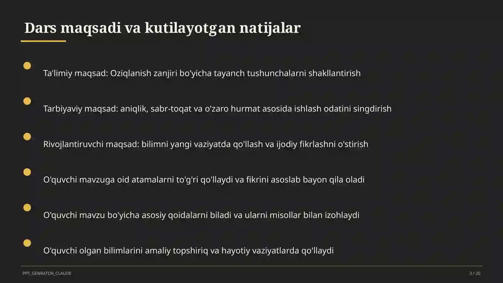Oziqlanish zanjiri (3-sinf) 3
