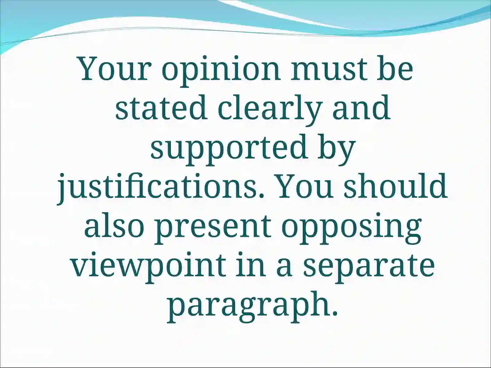 Opinion Essays 3