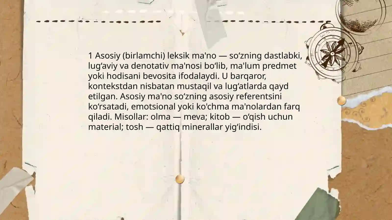 Leksik ma'noning turlari 3