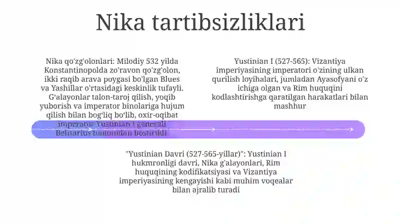 Yustinian Davri (527- 565- Yillar) 3