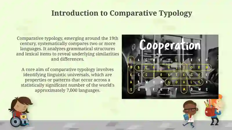 Comparative Typology and its Major Distinctive Features 3