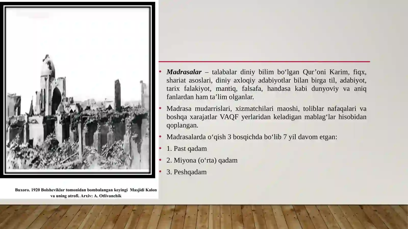 Buxoro amirligida madaniy hayot 3