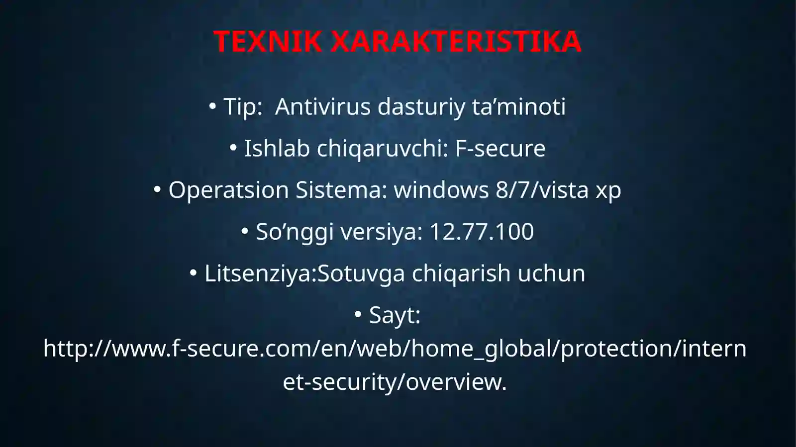 F-secure antivirus 3