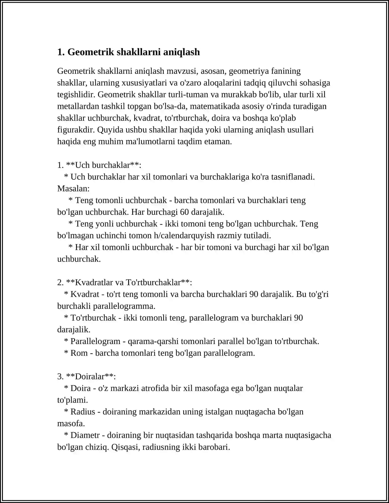GEOMETRIK SHAKLLARDAN ROBOT QURISH-YASASH. GEOMETRIK SHAKLLARDAN ROBOTNI QURISH-YASASH BOSQICHLARI 3