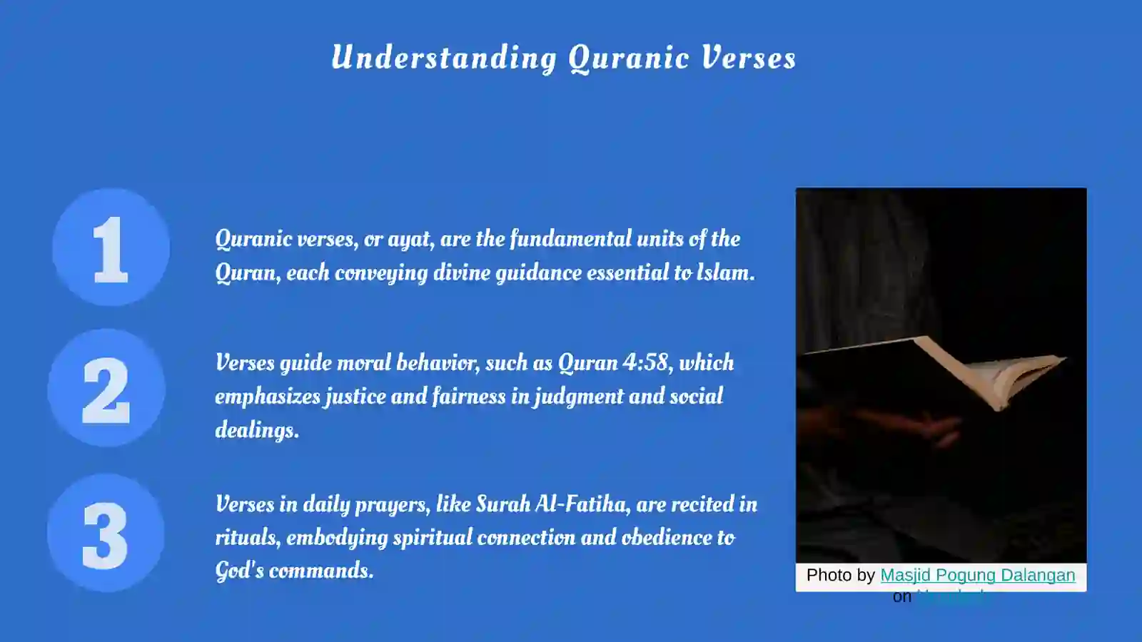 Understanding Quranic Verses 3